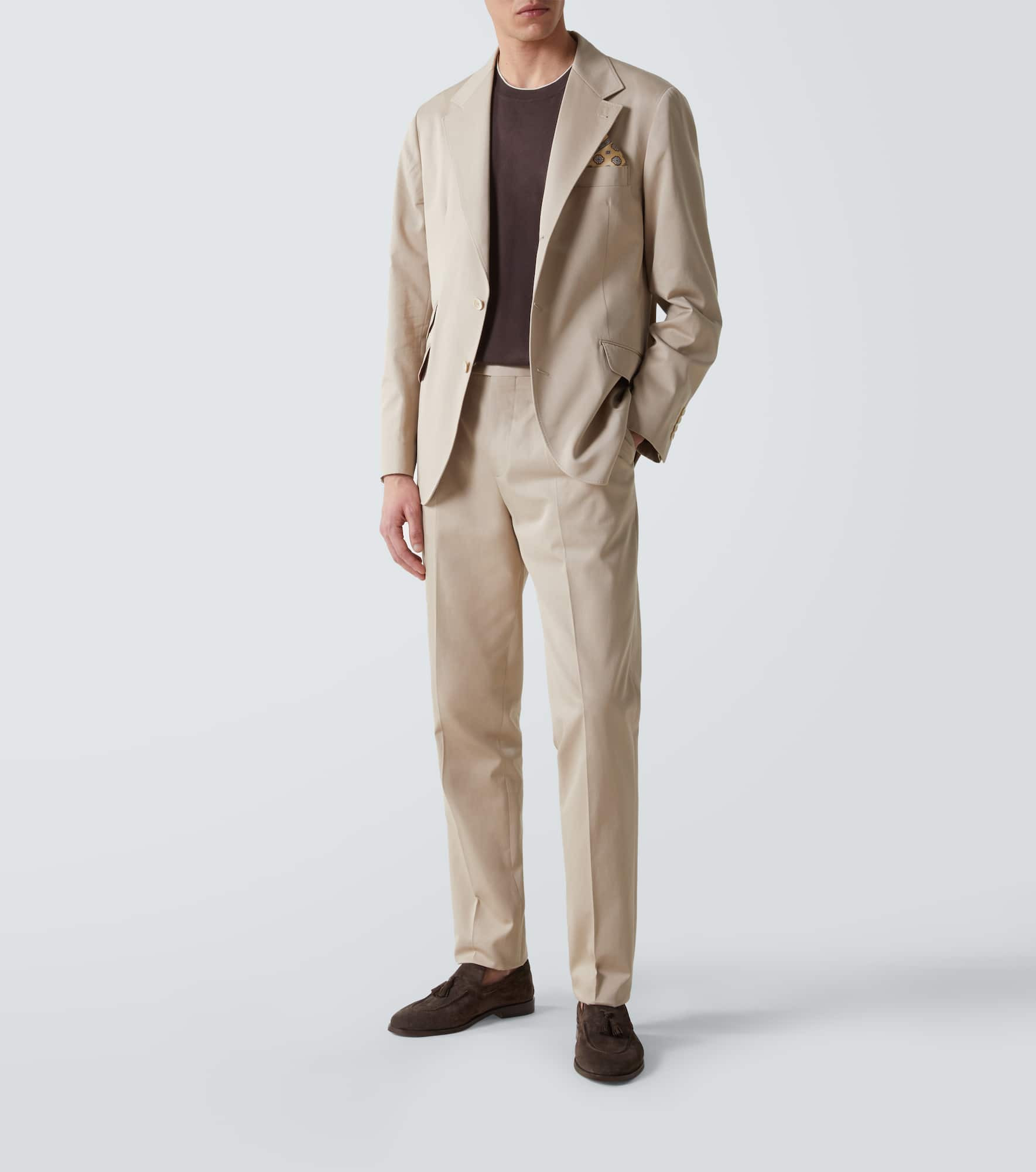 Cotton and cashmere suit - 2