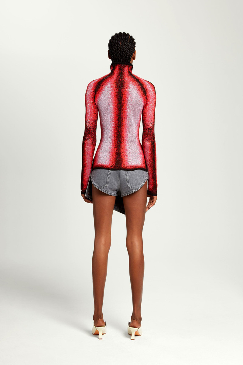 Gradient Knit Sweater 6