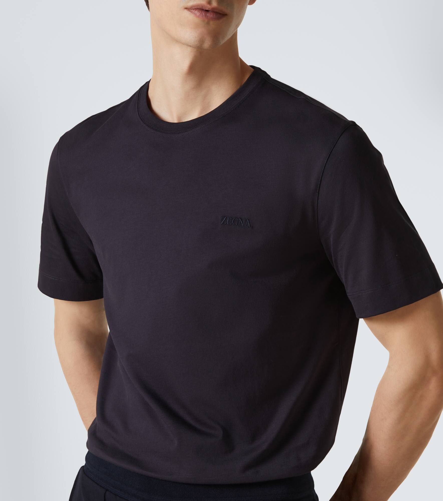 Logo cotton jersey T-shirt - 5