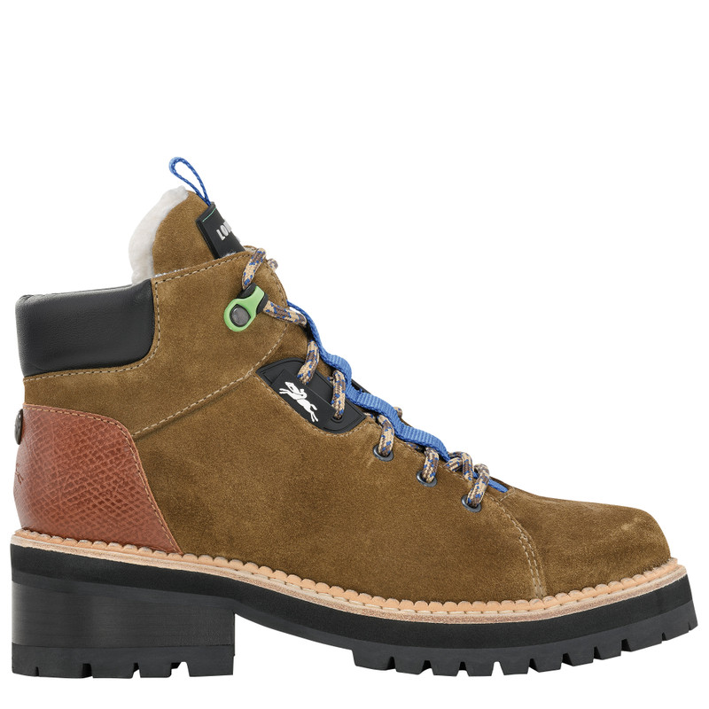 Le Pliage baroudeuse Boots Tobacco - Leather 1