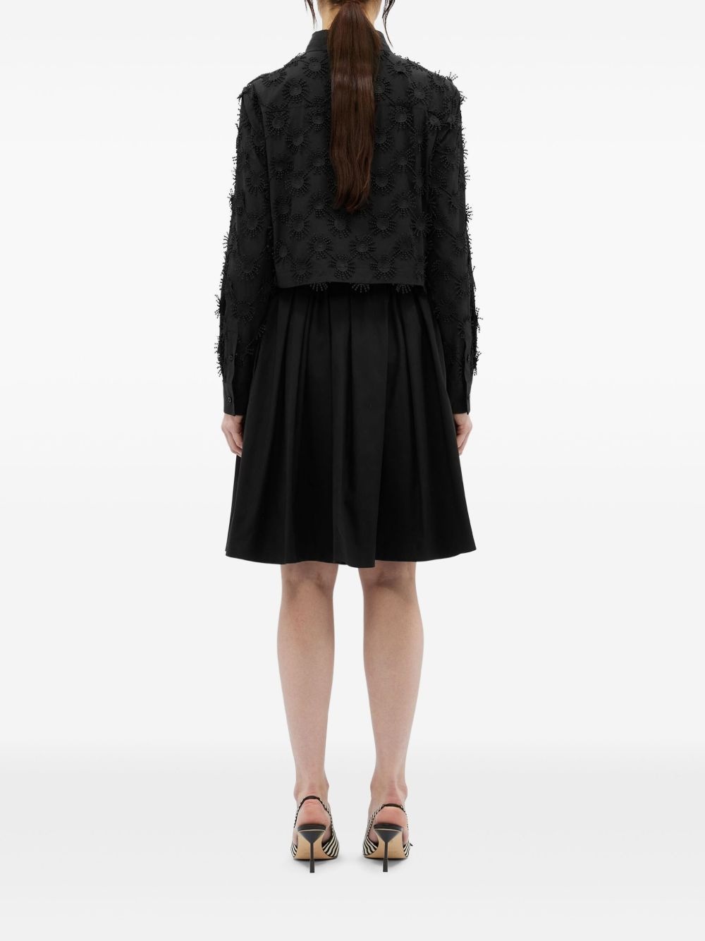 stretch-cotton skirt - 2