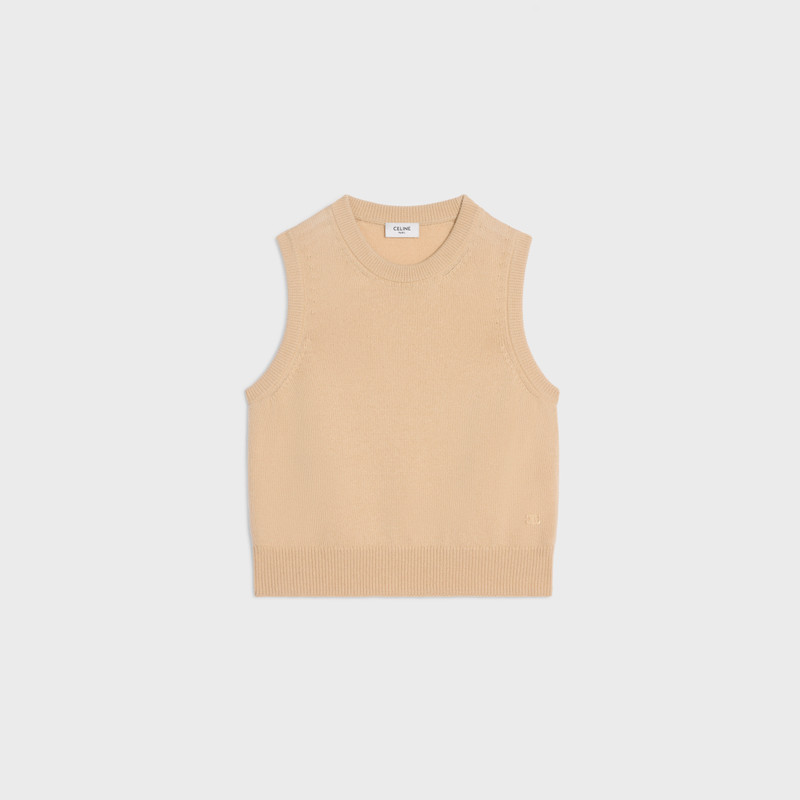 crew neck sweater in scottish cashmere 1