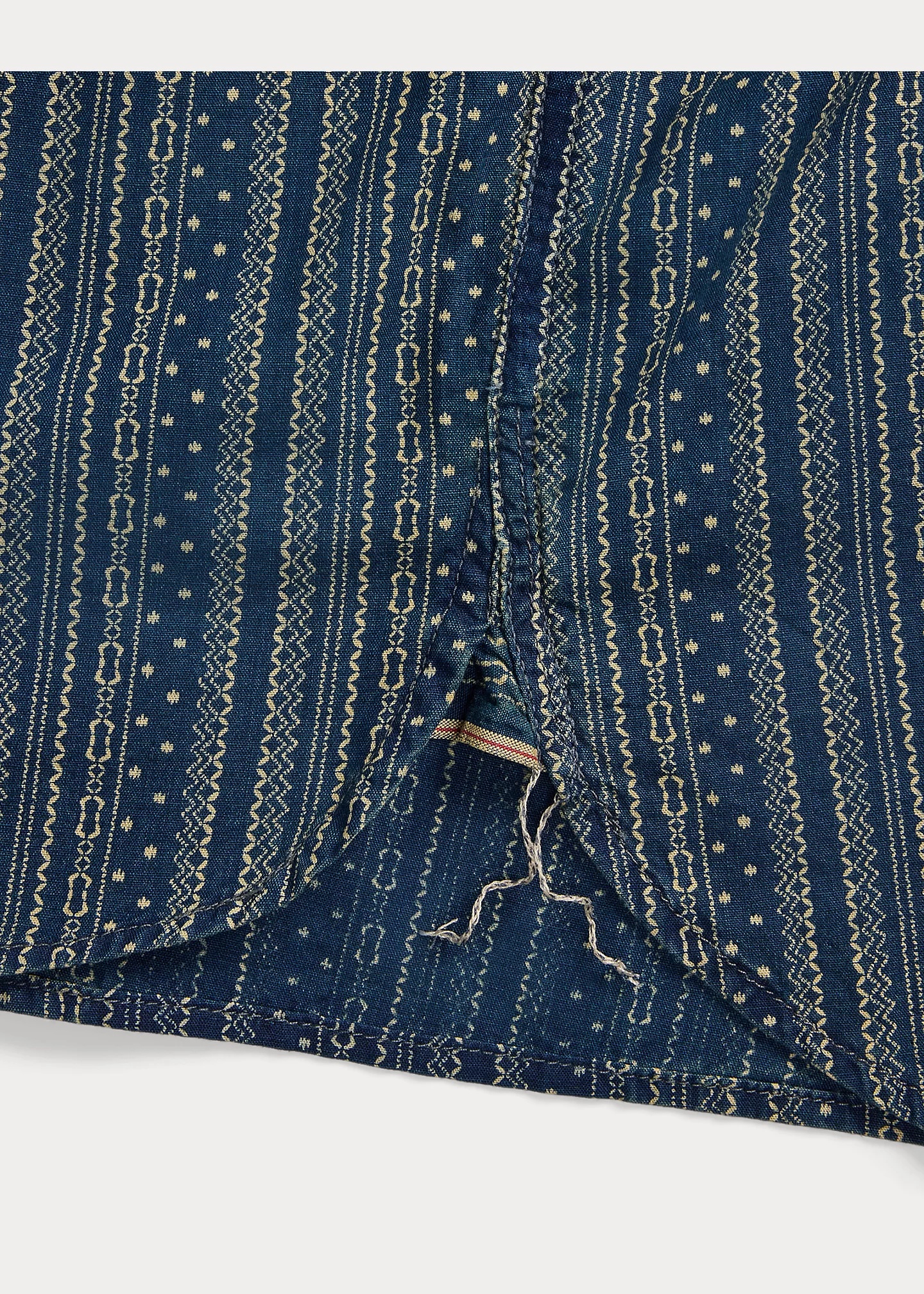 Indigo Print Workshirt - 5