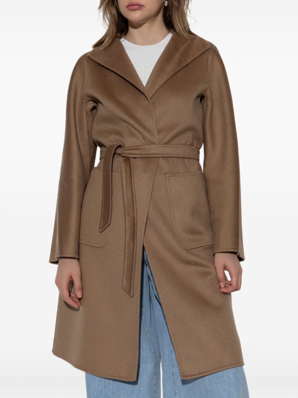 belted coat - 3