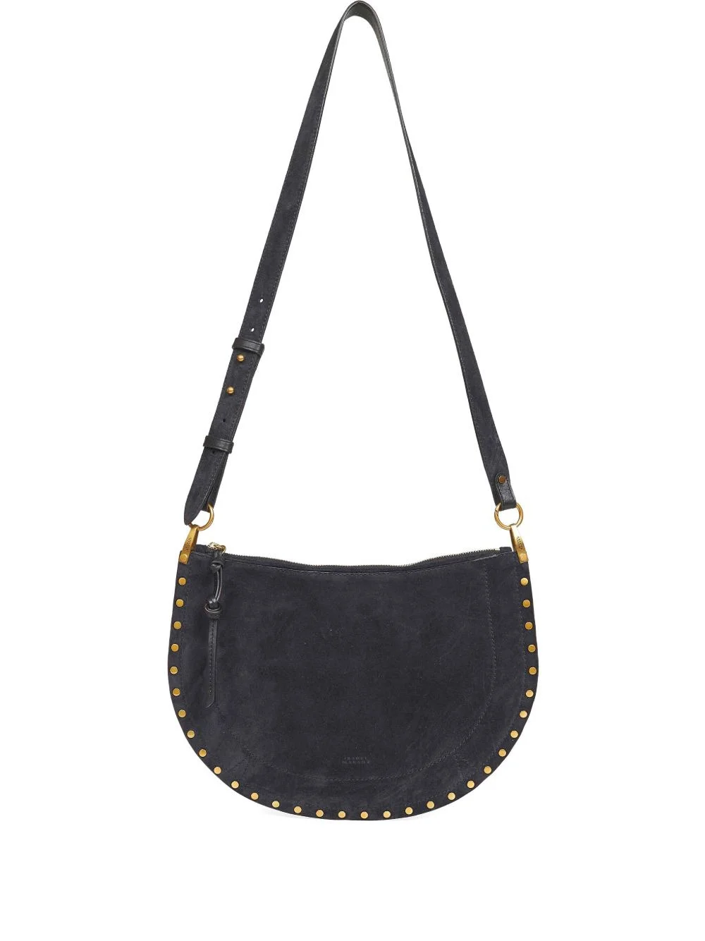 Oskan studs leather shoulder bag - 1