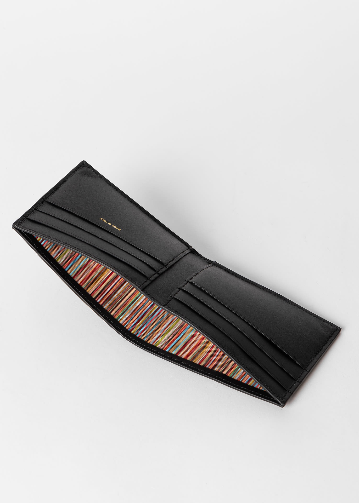 Panelled Leather Billfold Wallet - 3
