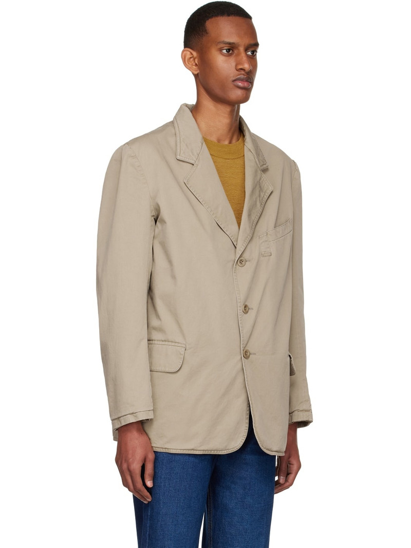 unched-lapels 단 하나 breasted blazer 2