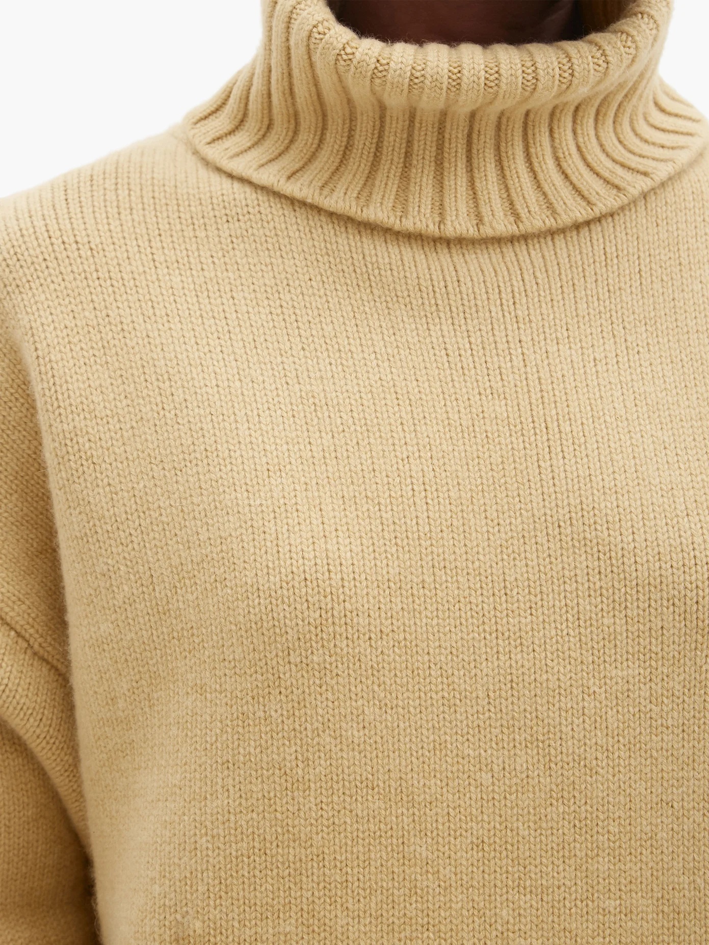 No. 20 Oversize Extra stretch-cashmere sweater - 4