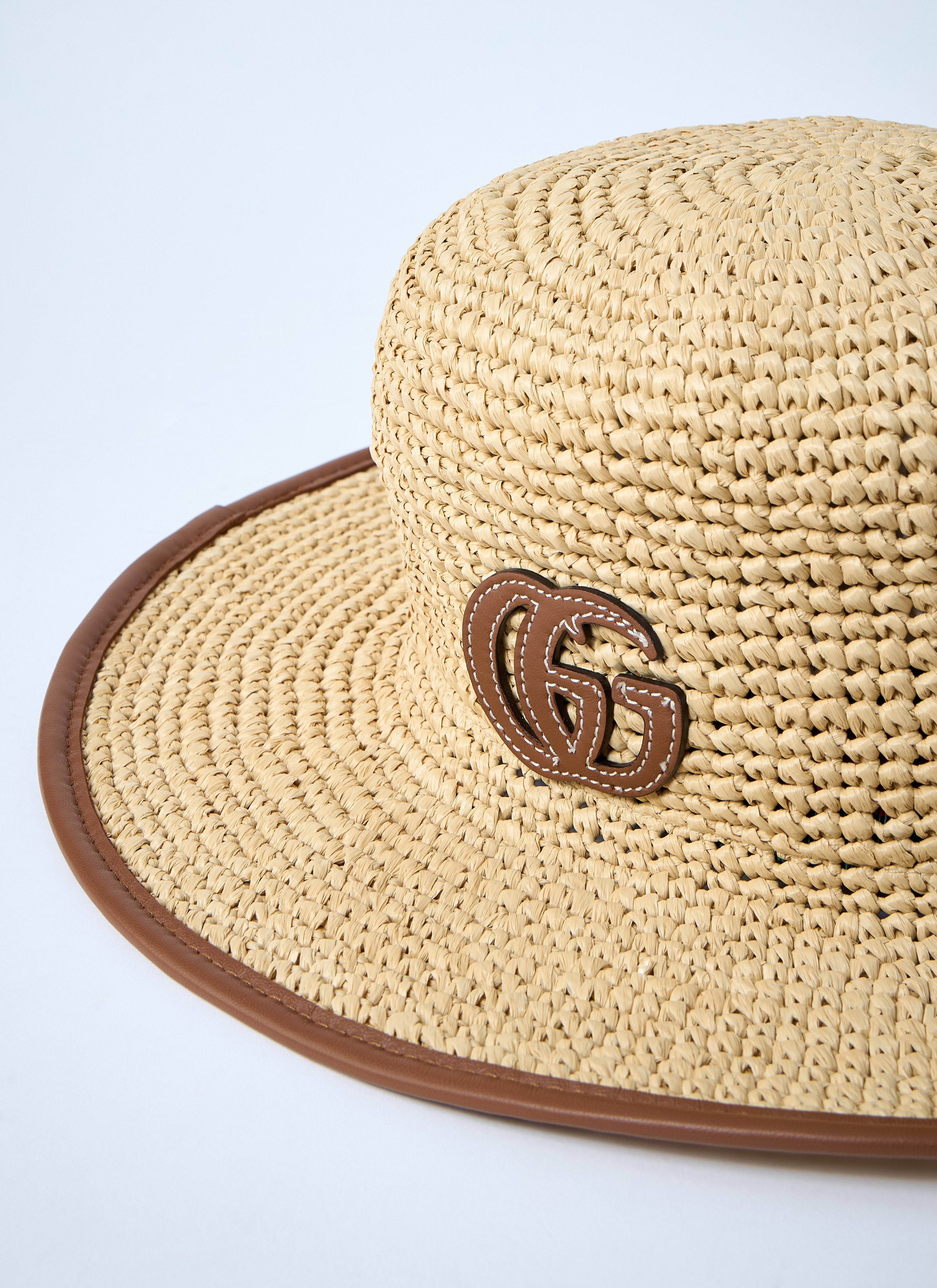 Gucci Women Straw Boater Hat - 6