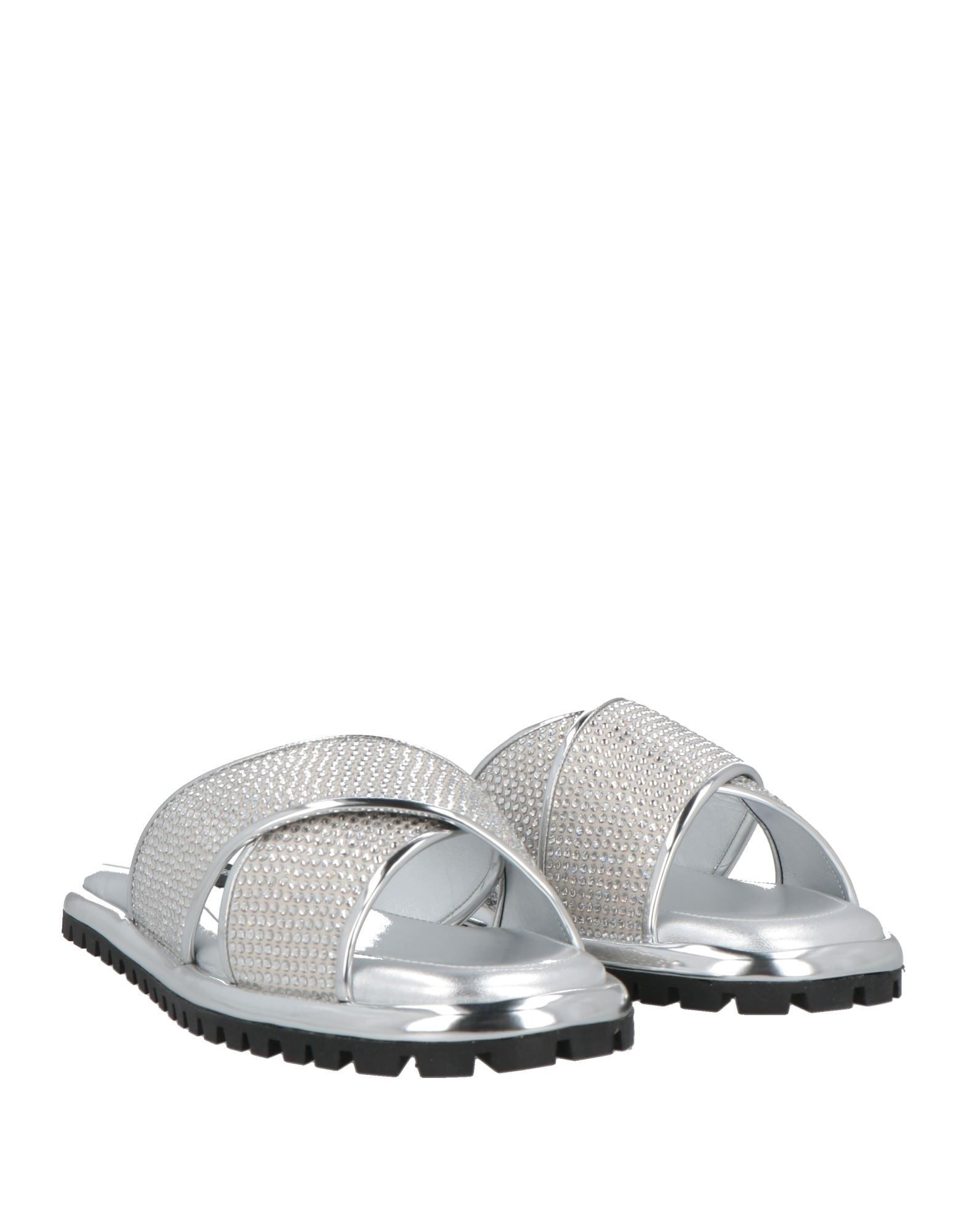 Silver Men's Sandals - 2