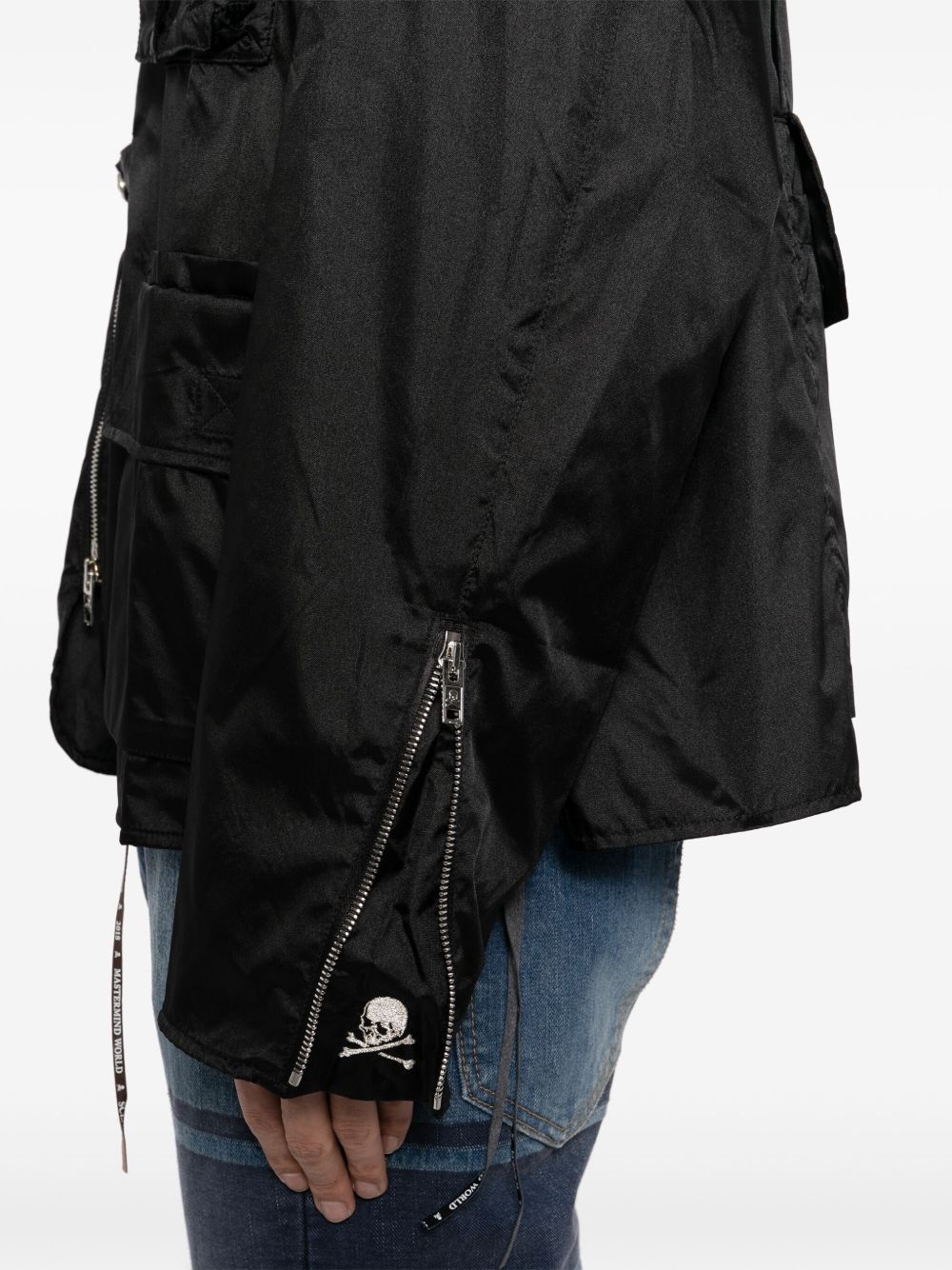 skull-print jacket - 5
