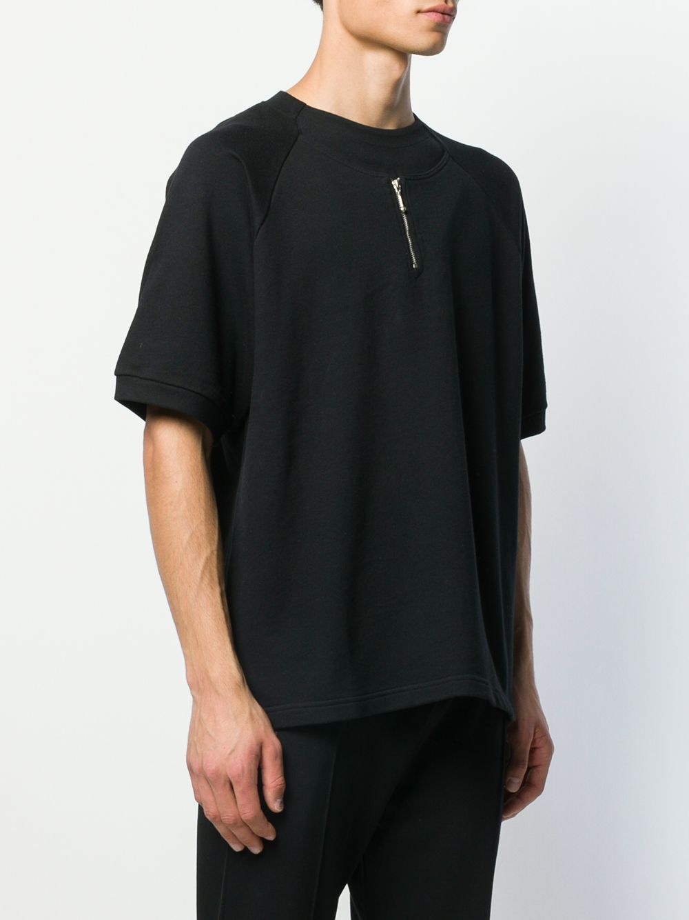 half zip T-shirt - 3