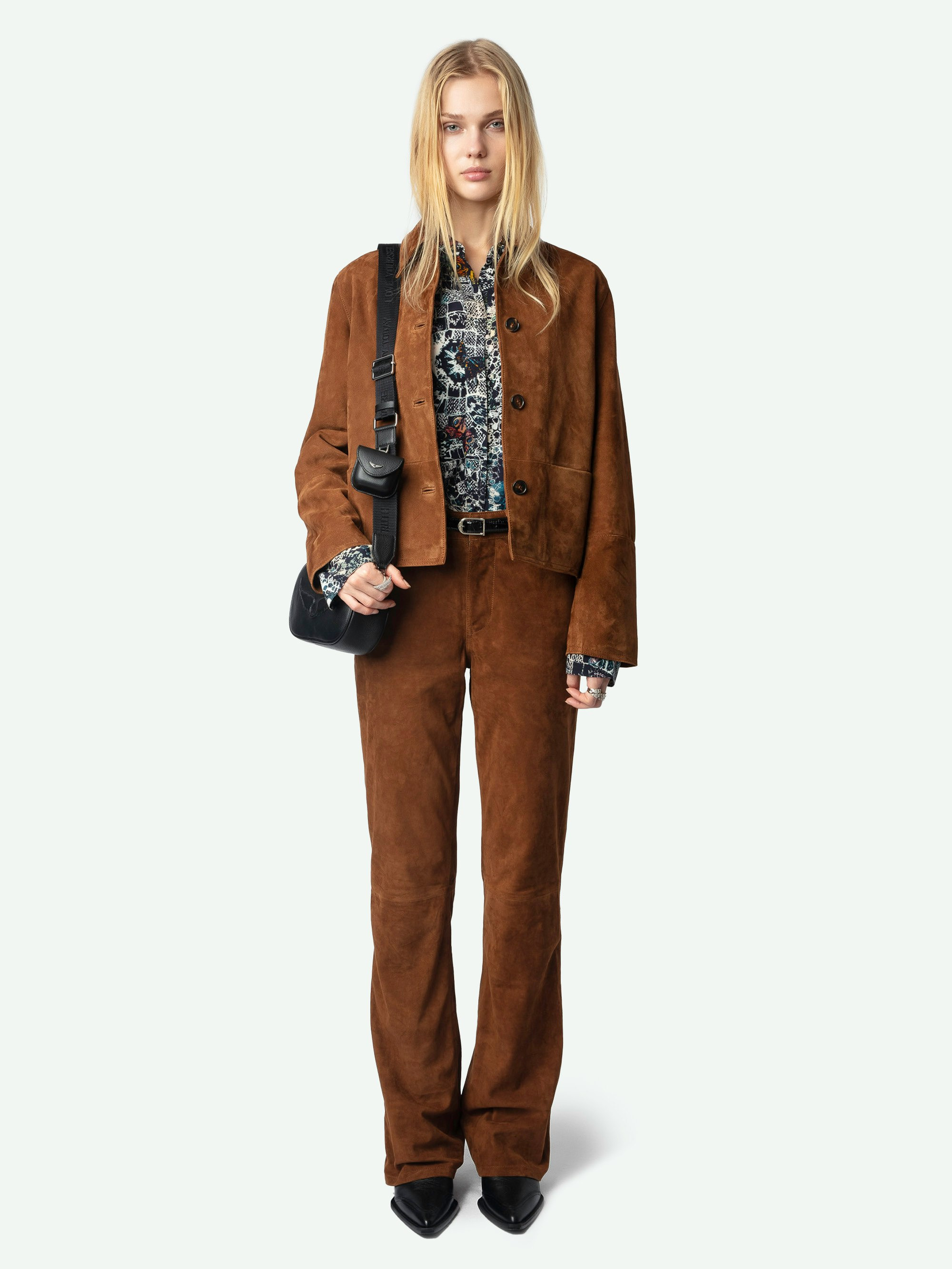 Pistol Suede Pants - 2