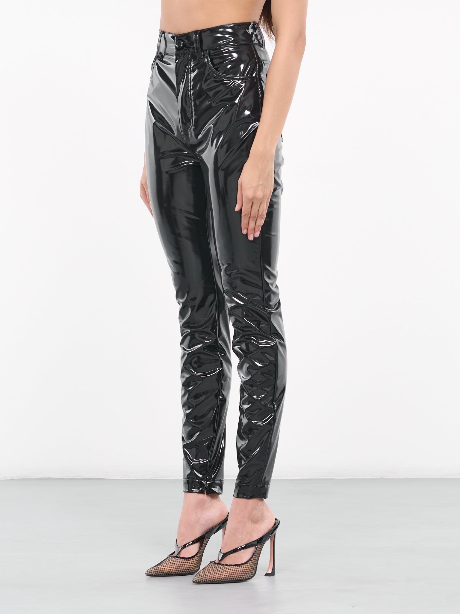Patent Leather Pants - 2