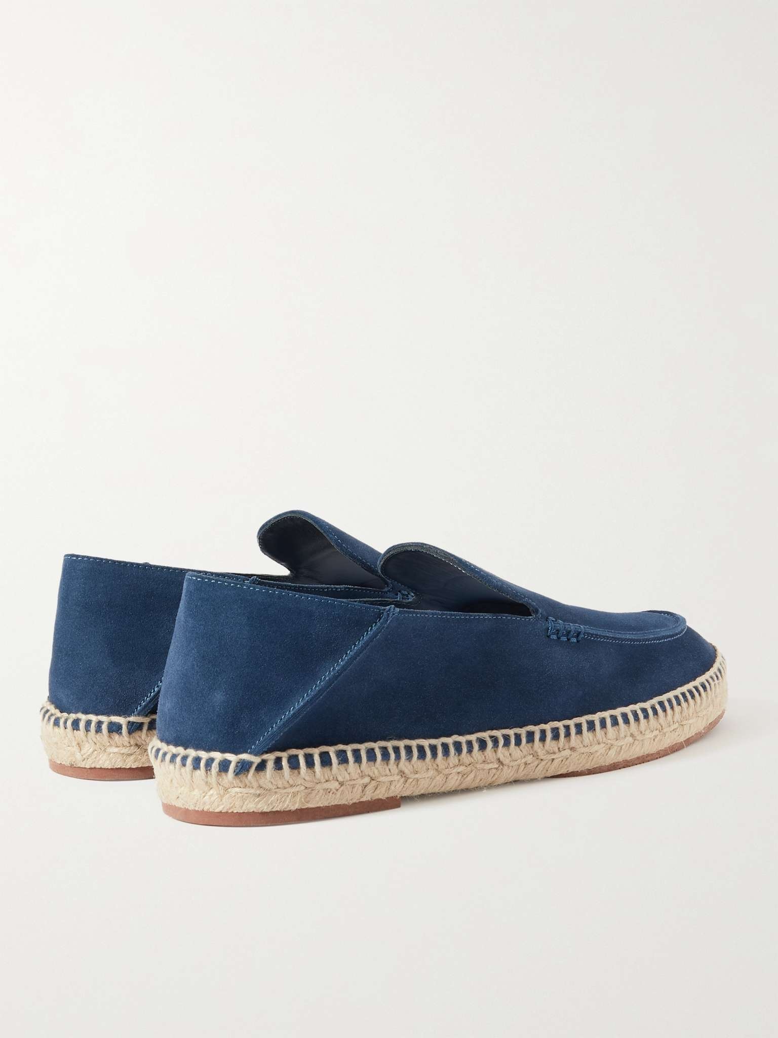 Seaside Walk Collapsible-Heel Suede Espadrilles - 5