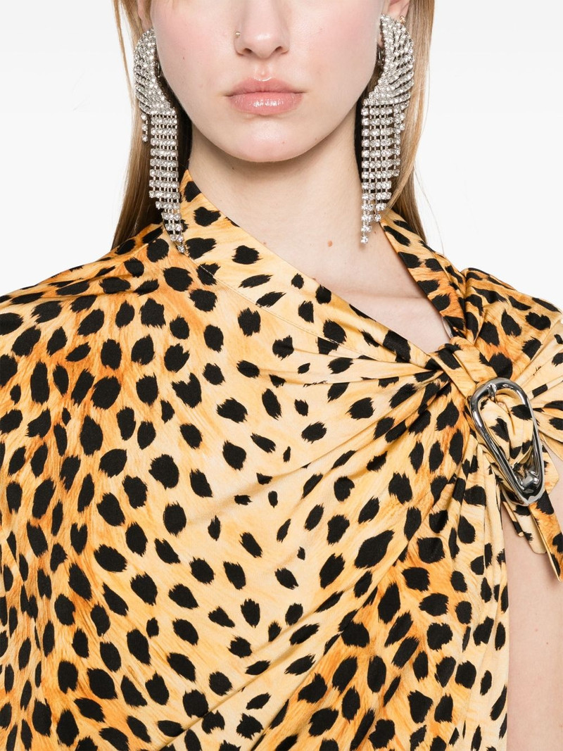 leopard-print maxi dress 5