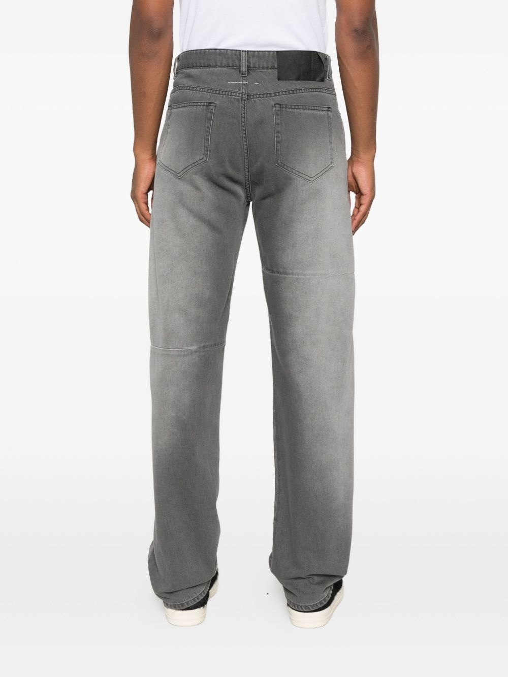 distressed-frayed jeans - 4