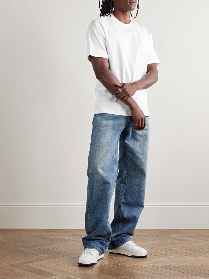 Dolce & Gabbana Logo-Appliquéd Cotton-Jersey T-Shirt outlook