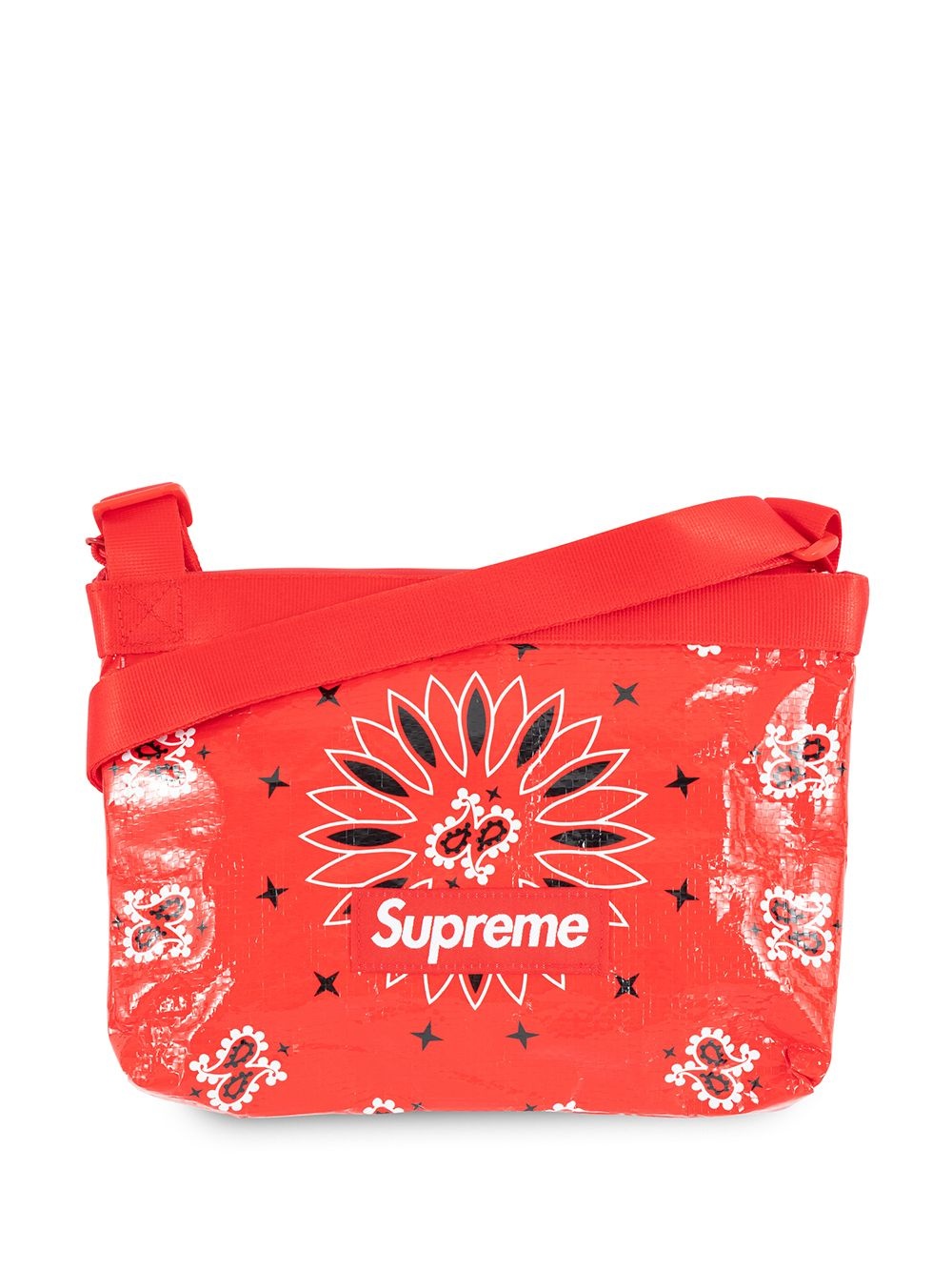 bandana messenger bag - 1