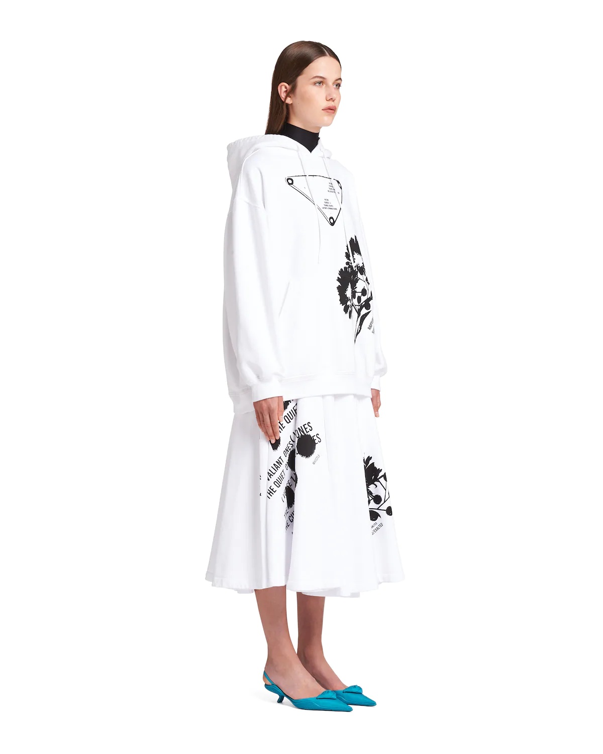 Cotton fleece hoodie - 3