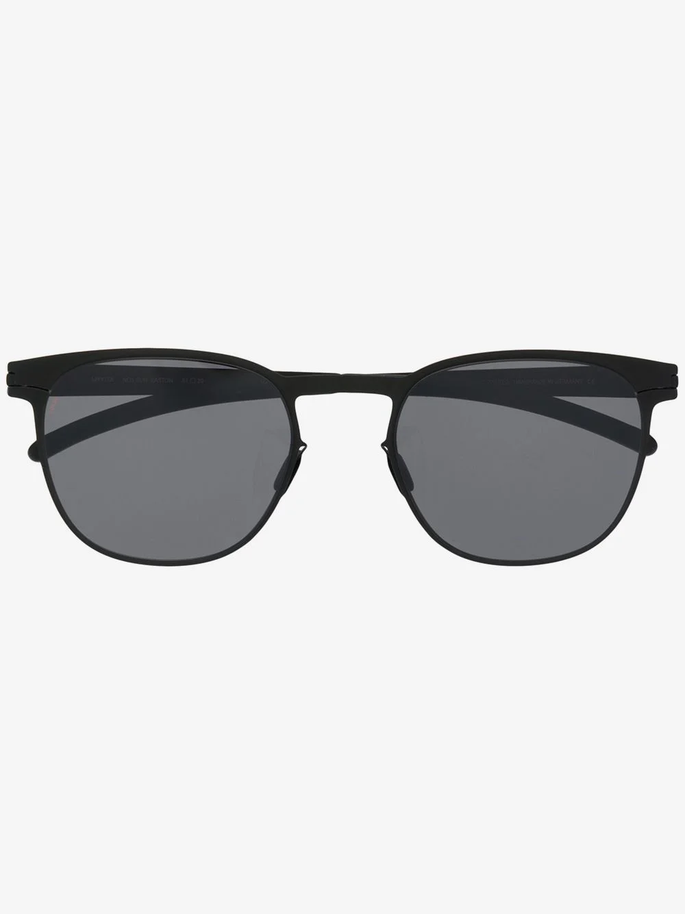 square-frame tinted sunglasses - 1