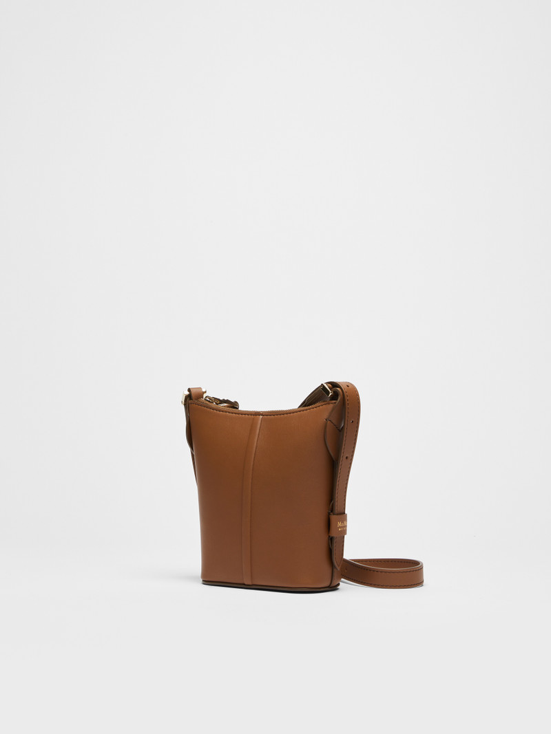 Max Mara RIVIERS Leather bucket bag outlook
