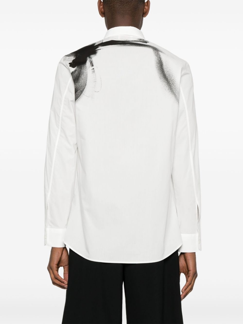 graphic-print cotton shirt - 4