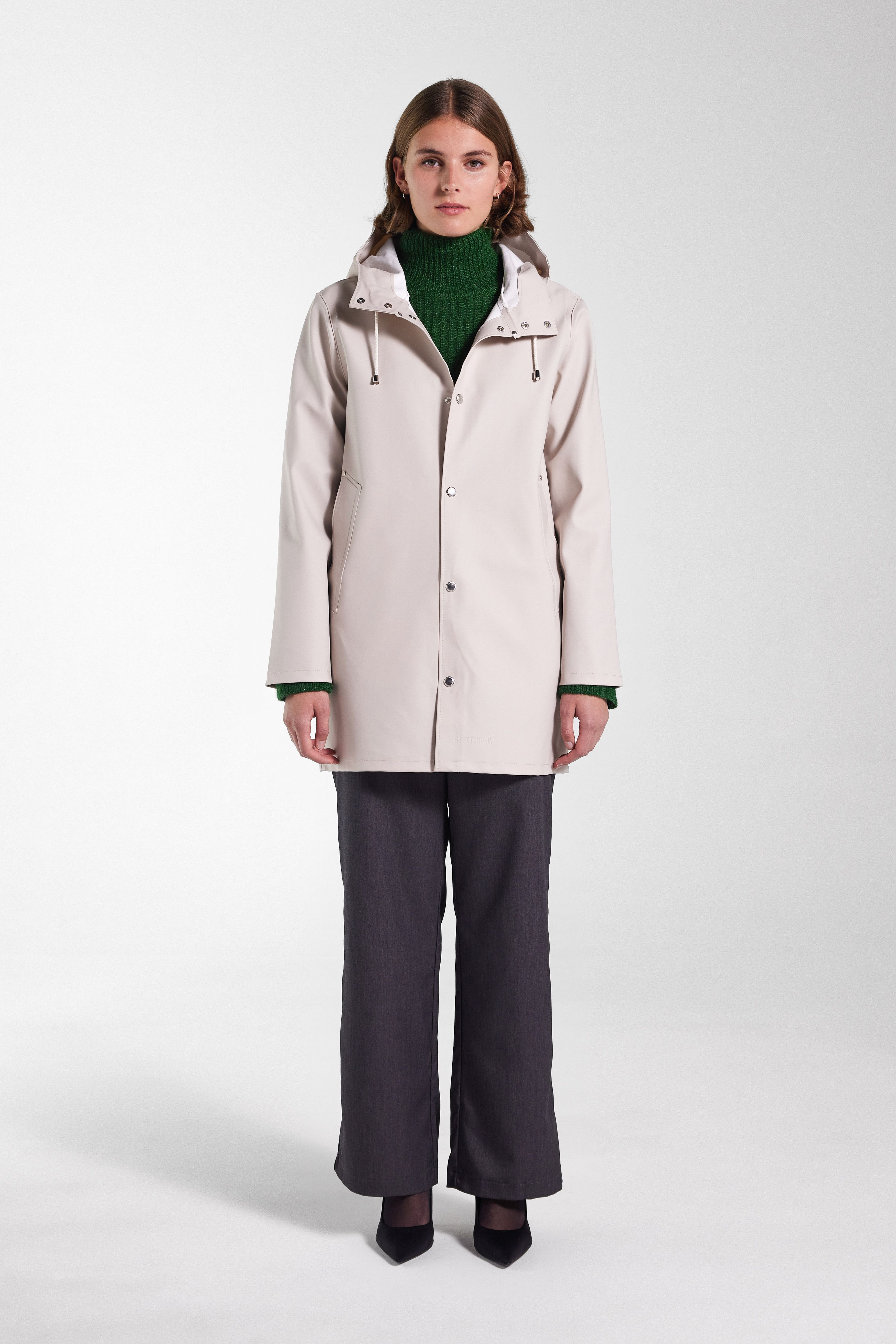 Stockholm Raincoat Light Sand - 2