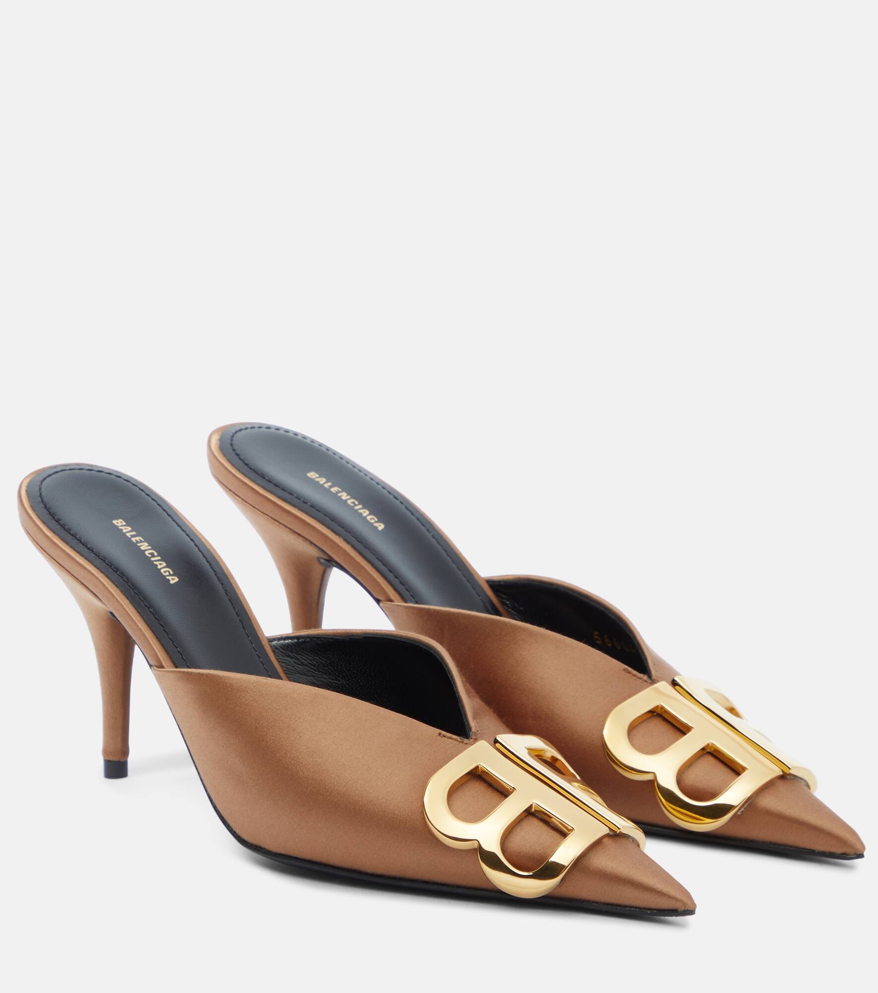BB satin mules - 1