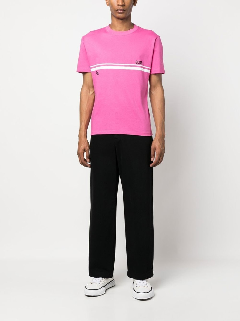 GCDS logo-print short-sleeve t-shirt outlook