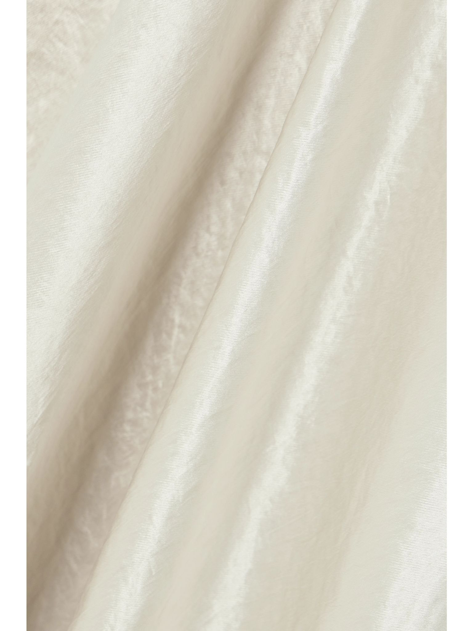 Yara paneled hammered-satin gown Silver - 4