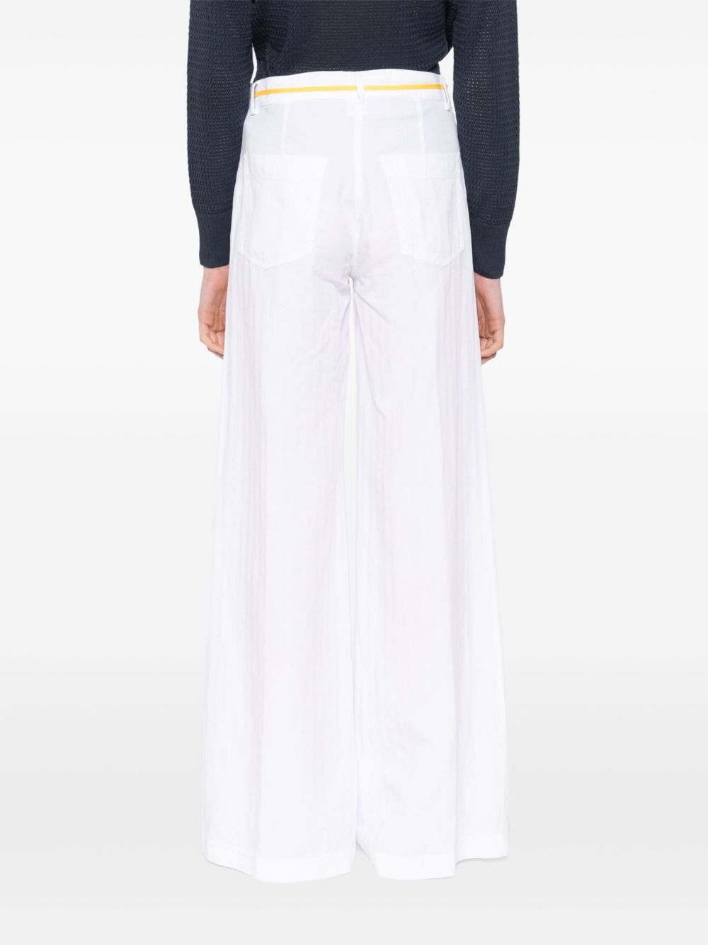 herringbone trousers - 4