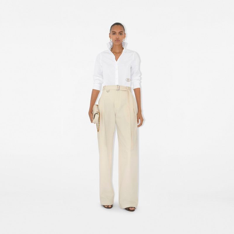 Burberry Slim Fit Cotton Poplin Shirt outlook