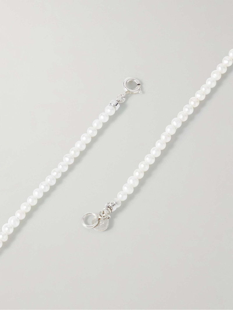 Sterling Silver Pearl Necklace 3
