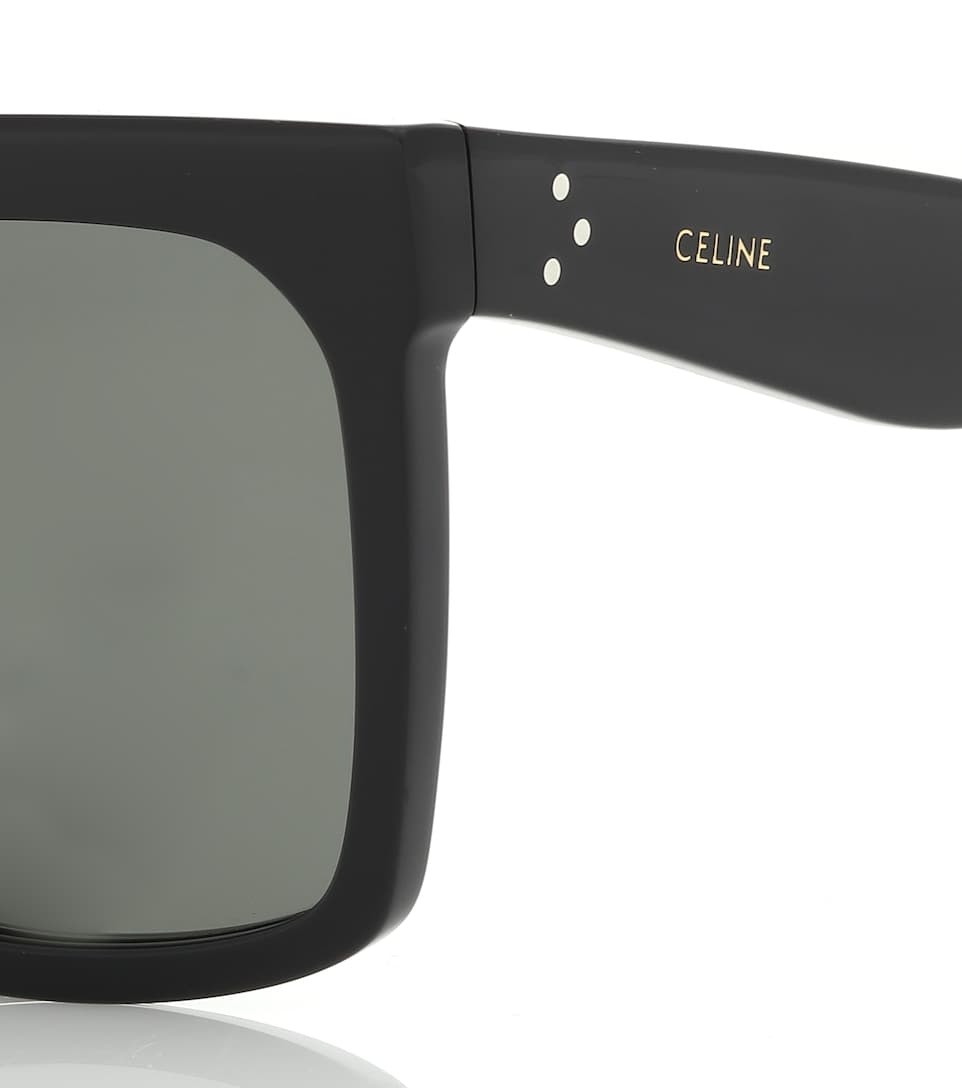 Square acetate sunglasses - 4