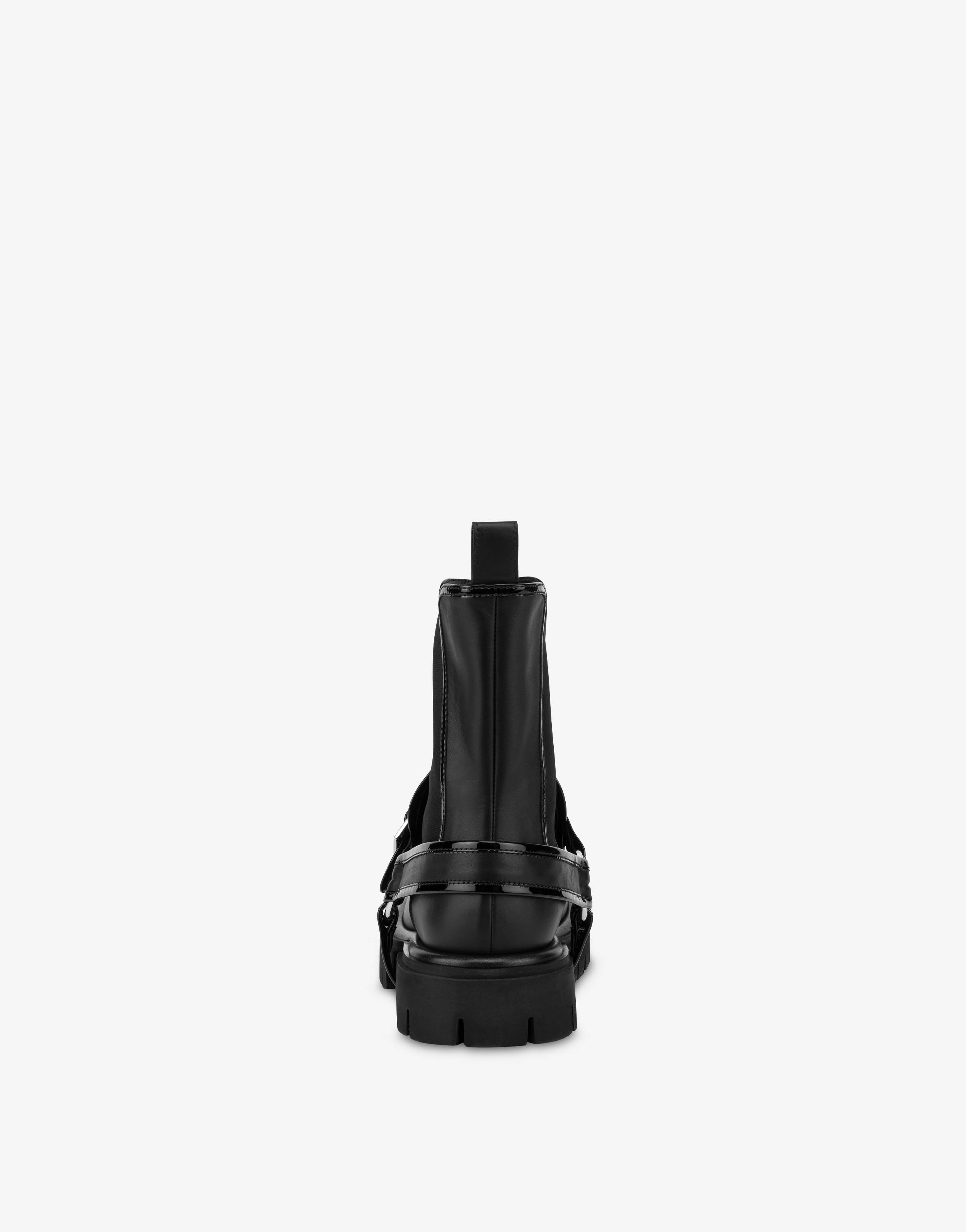 OUTLINE CALFSKIN BEATLE BOOTS - 3