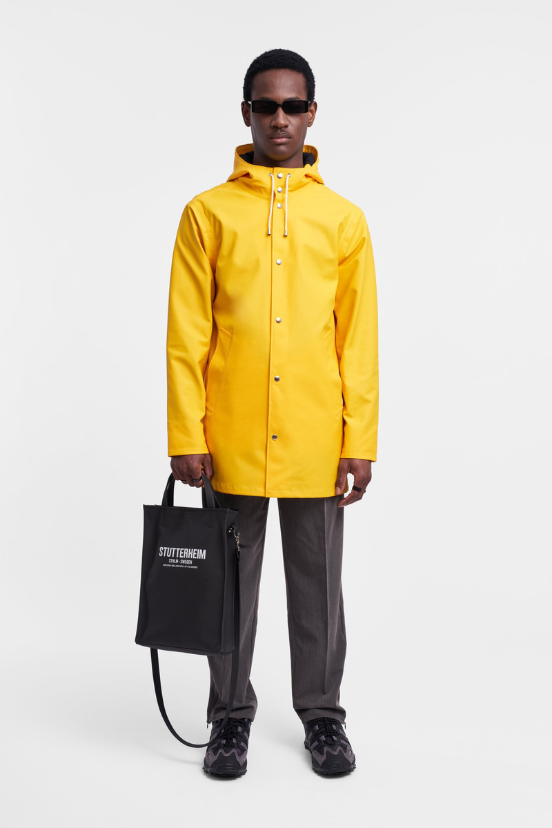 Stutterheim Arholma Raincoat Yellow outlook
