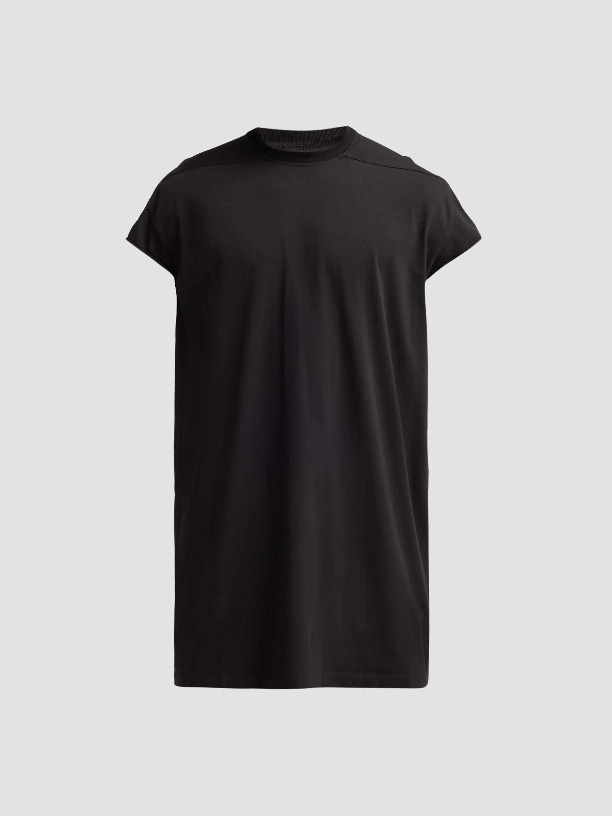 Men's Jumbo Cotton Crewneck T-Shirt - Black - 1