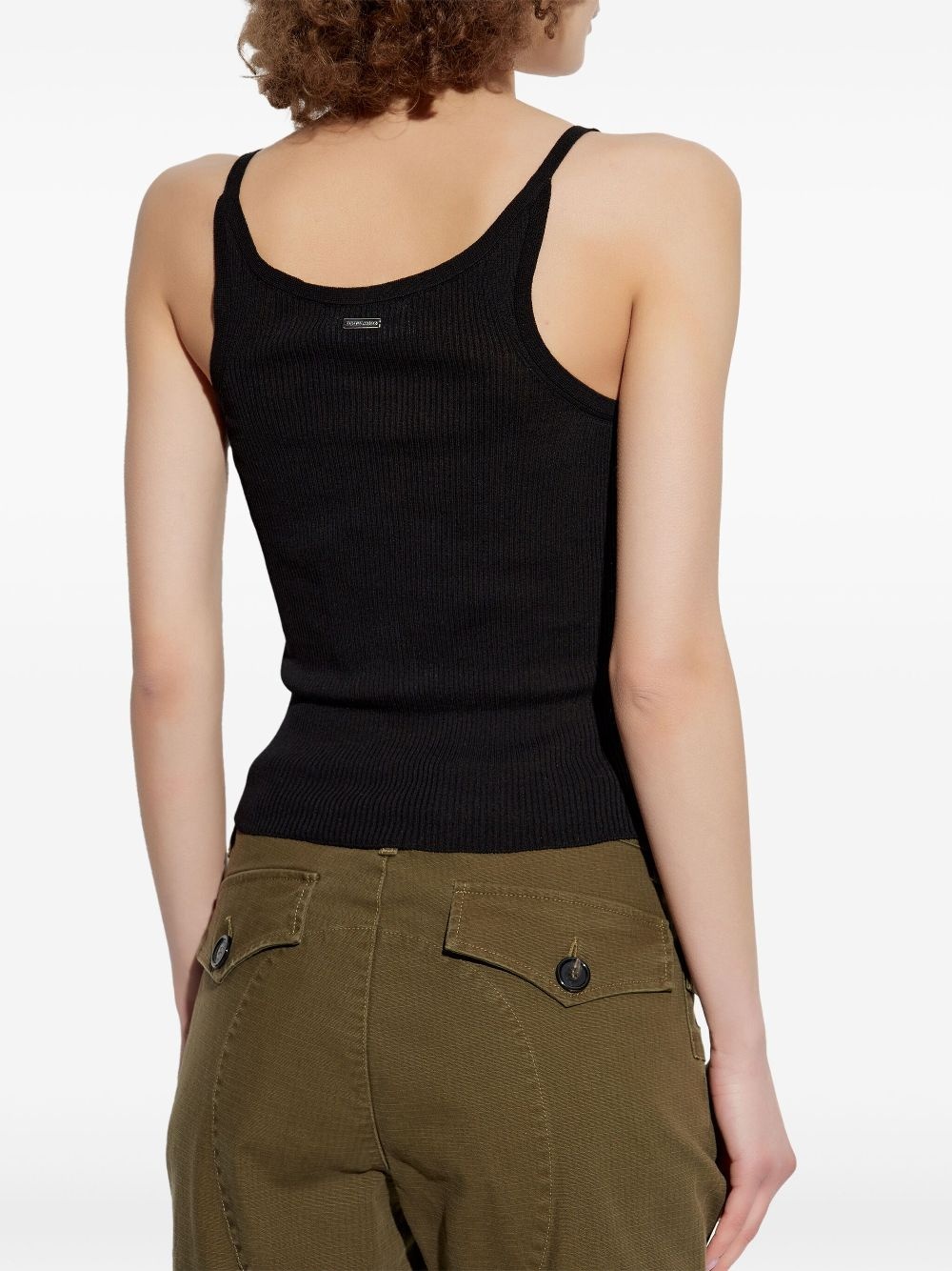 hook-and-eye tank top - 4