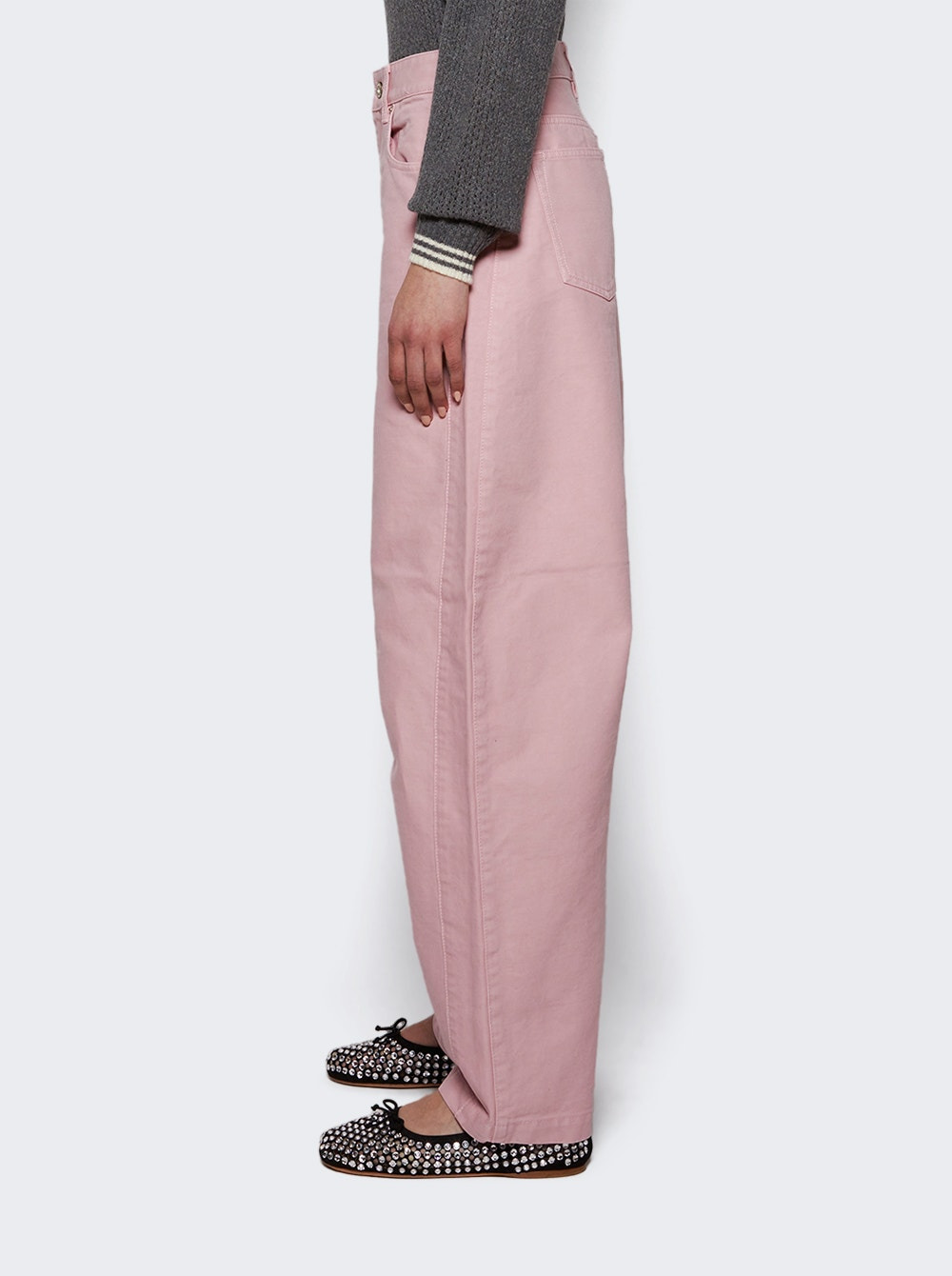 Barrel Trousers Pink - 3