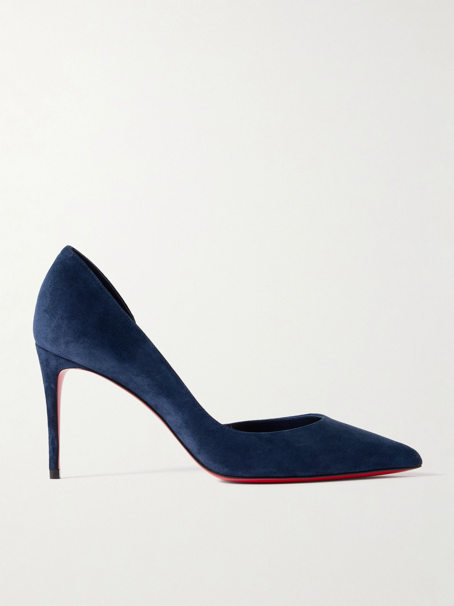 Iriza 85 suede pumps Navy - 1