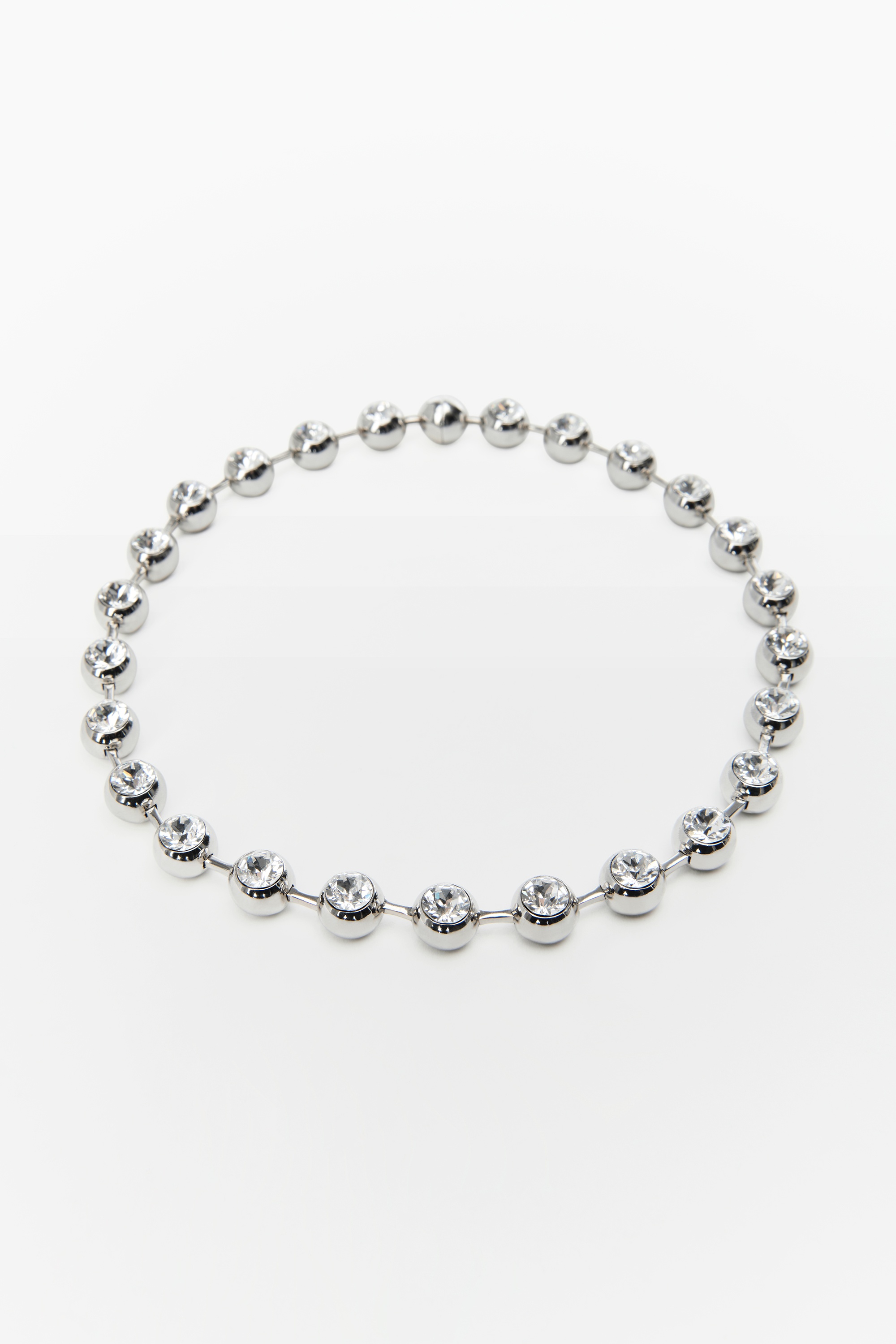 BALL CHAIN NECKLACE IN STAINLESS STEEL - 1