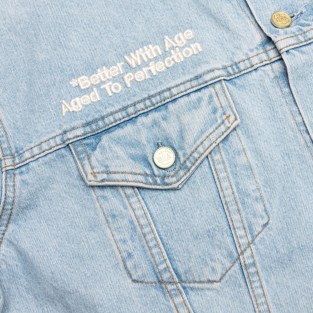 PORTRAIT DENIM JACKET - MULTI - 4