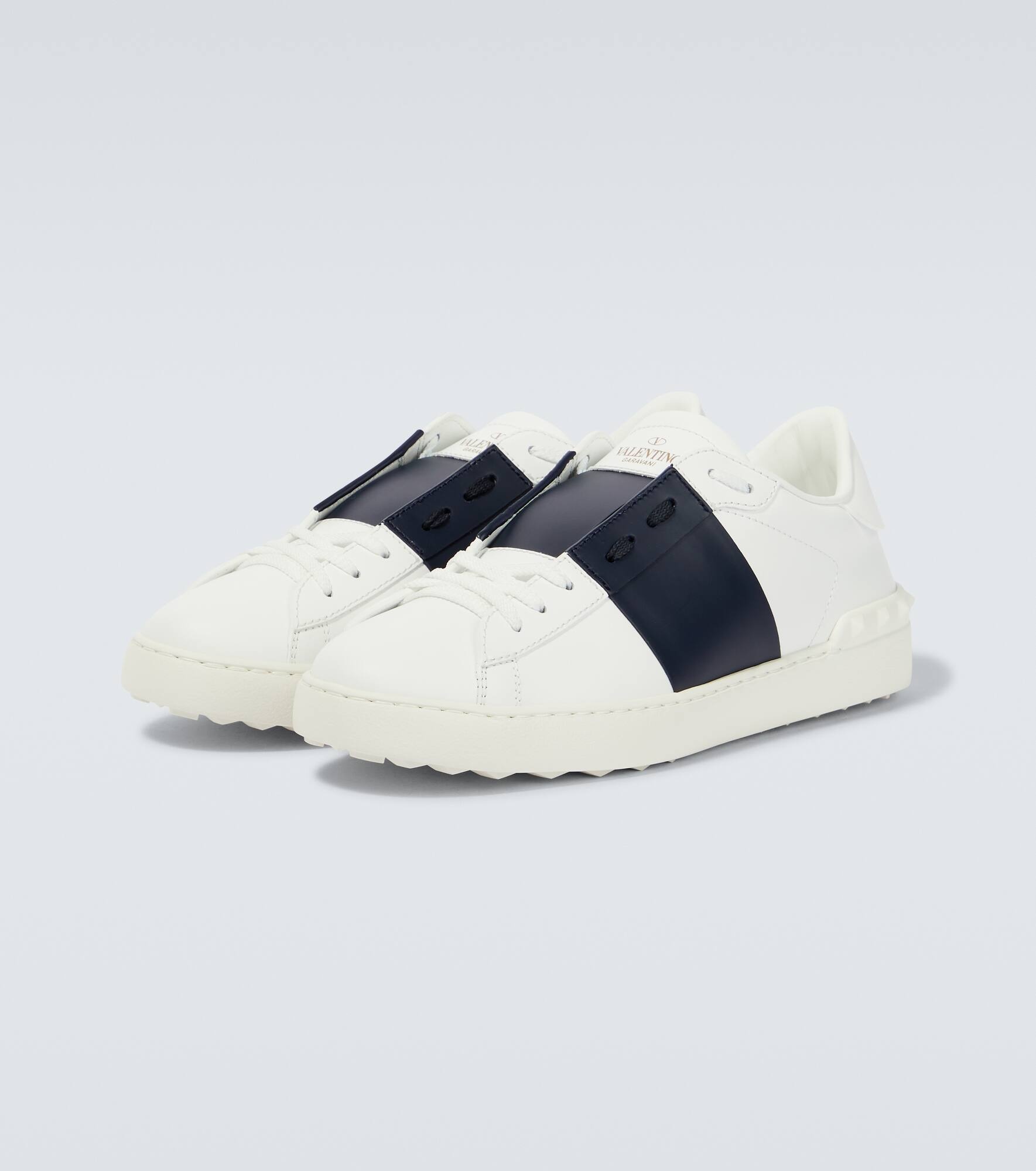 Leather sneakers - 5