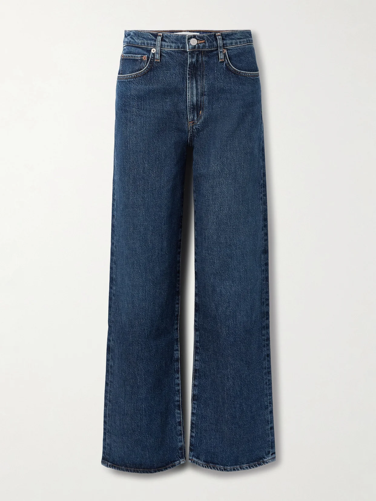 Harper Mid-rise Wide-leg Jeans - 1