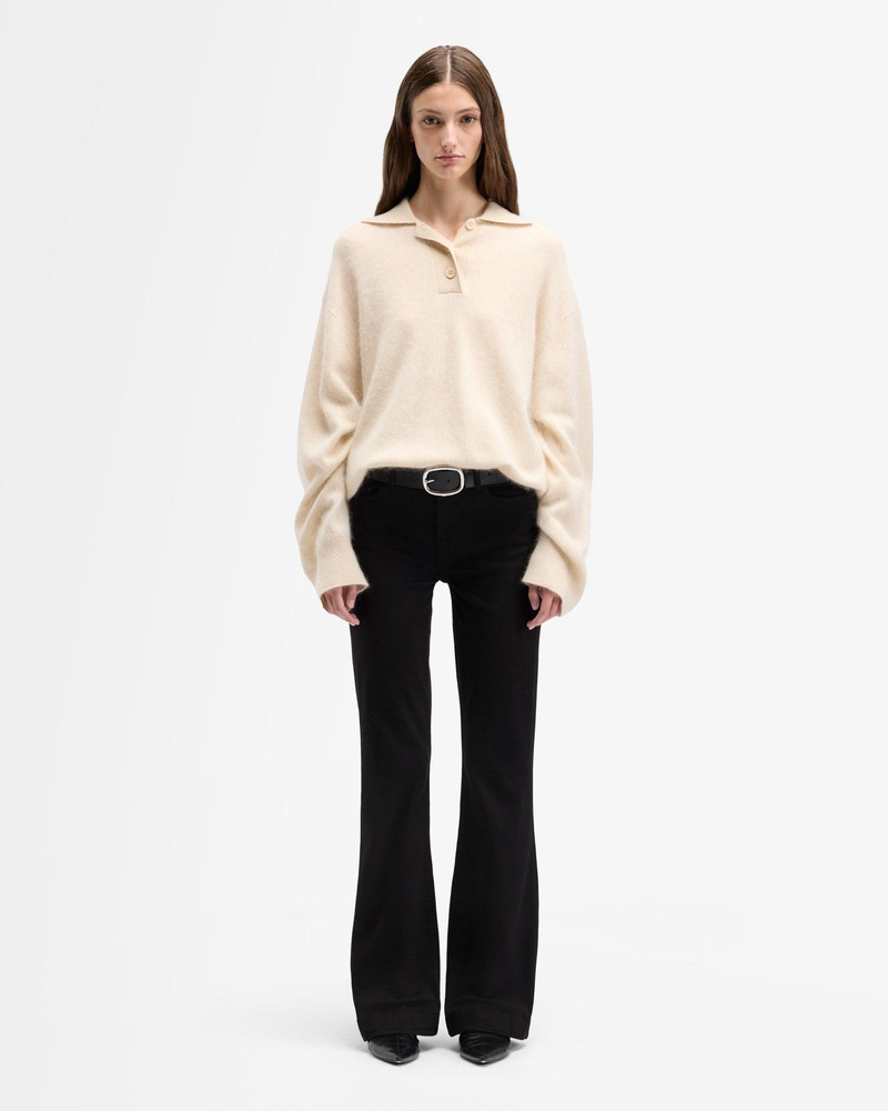 7 For All Mankind Tailorless Slim Illusion Dojo in Black outlook