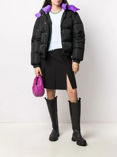 MSGM padded hooded jacket outlook