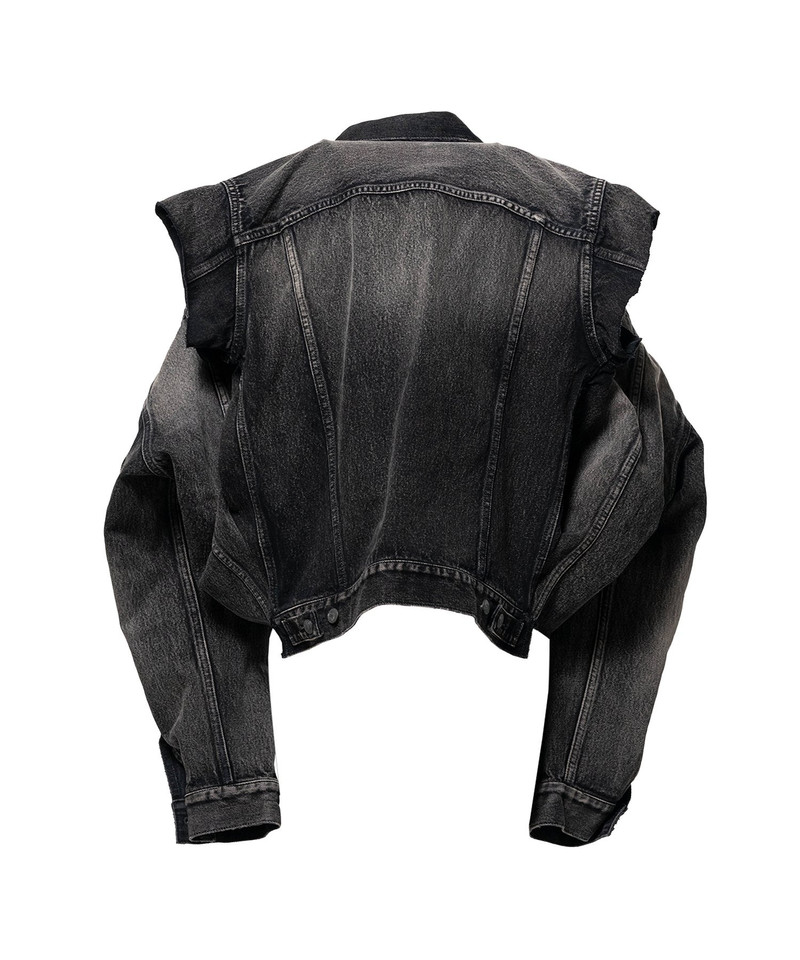 Vest Combined Denim Jacket 18