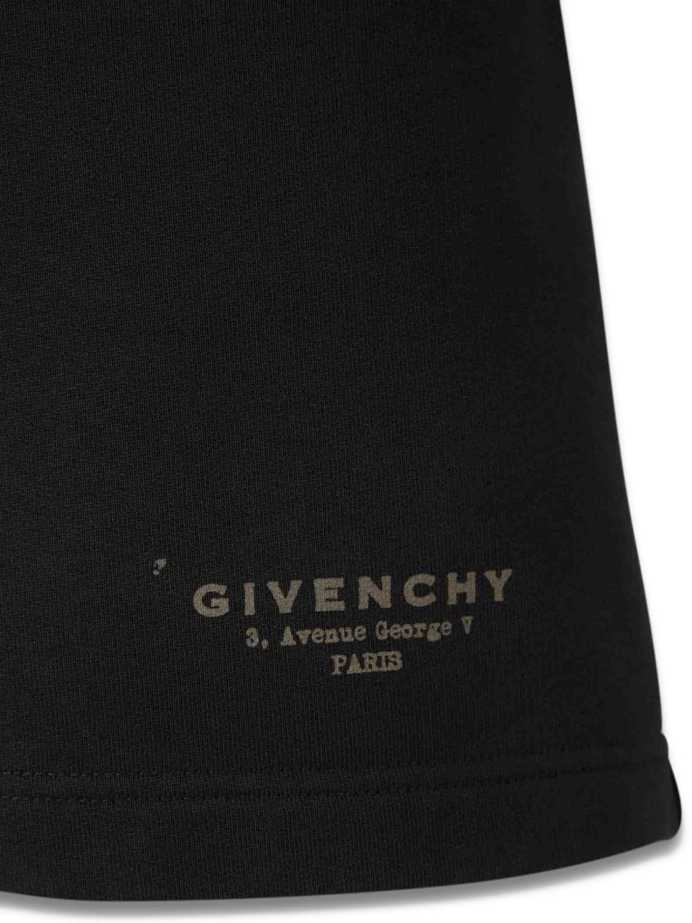 logo-print track shorts - 3
