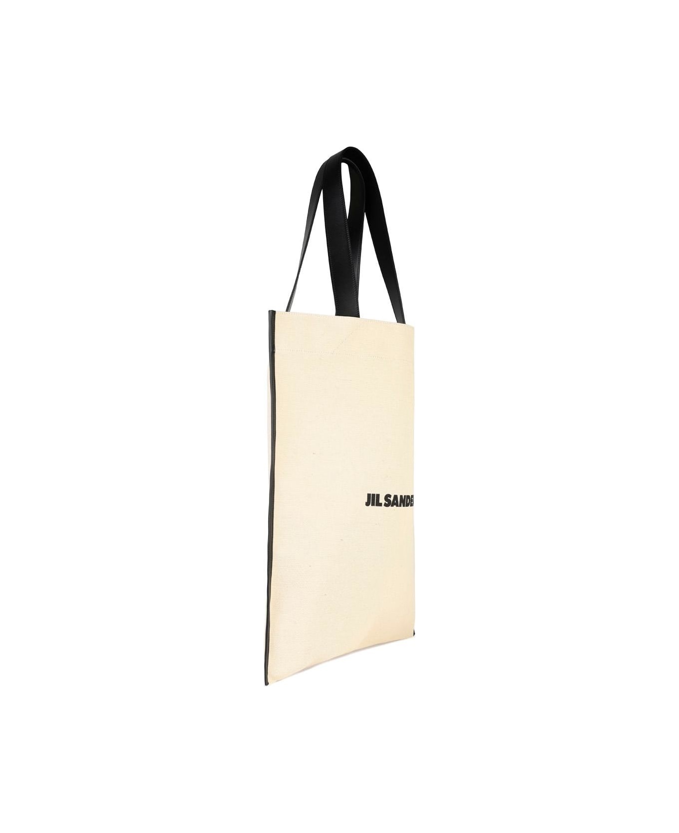 Beige Tela Shopping Bag - 2